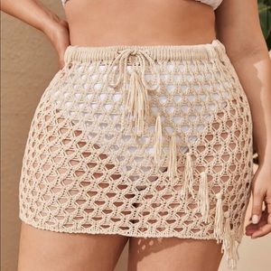Crochet Tassel Swimsuit Cover 🏖